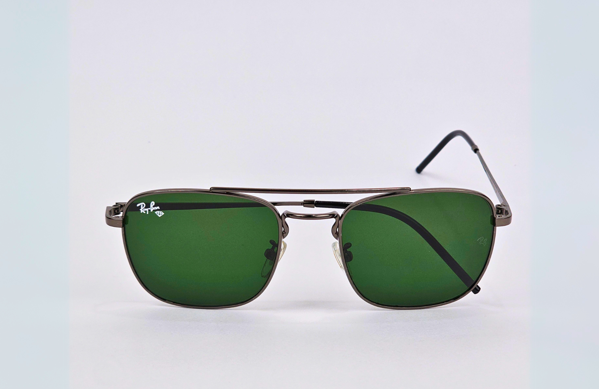 極美品 レイバン rb3588 匿名配送 Ray-Ban RB3588 L (55 - 19) with Brown lenses and Gold frame